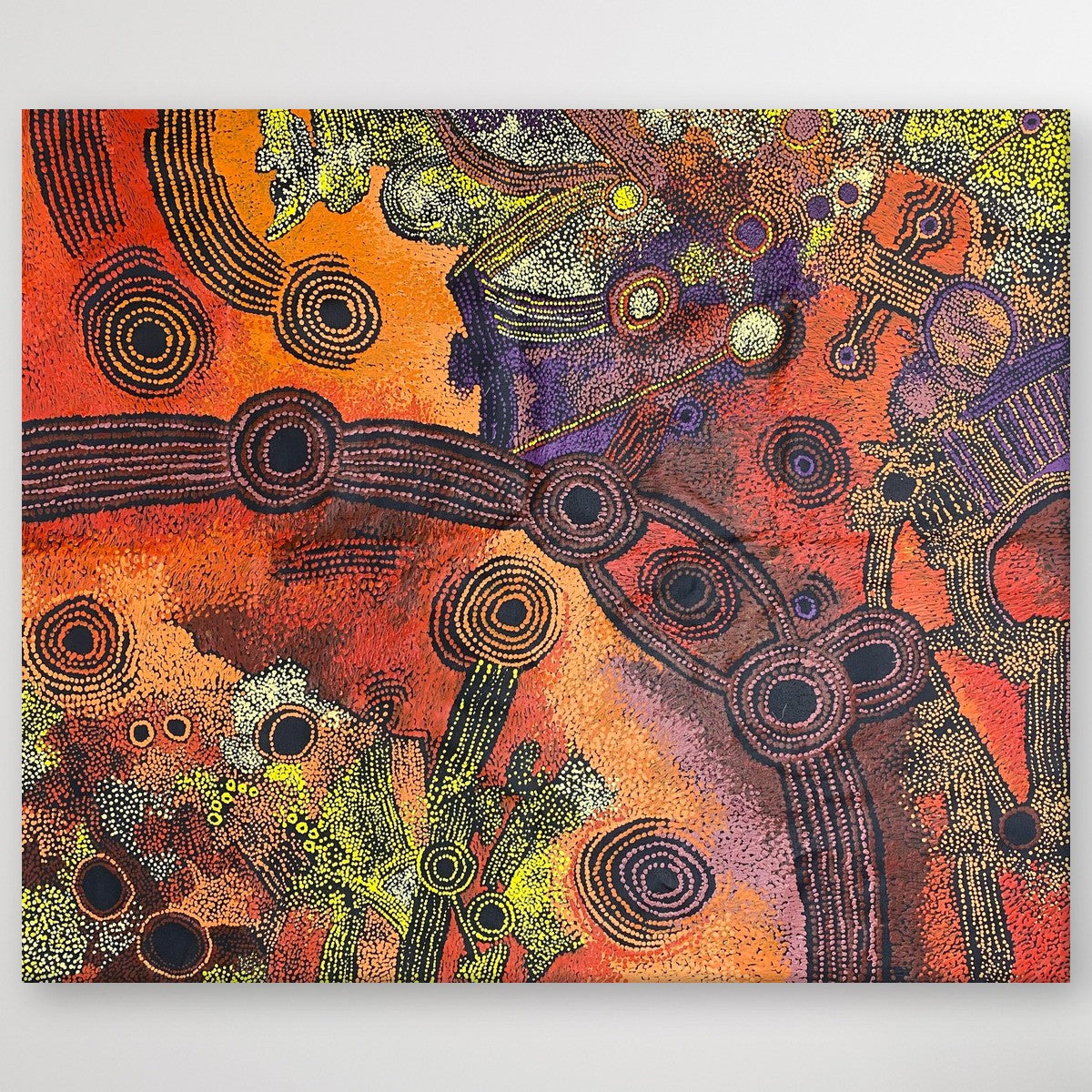 "Minyma Malilu" Teresa Baker & Patricia Tunkin 120cm x 100cm