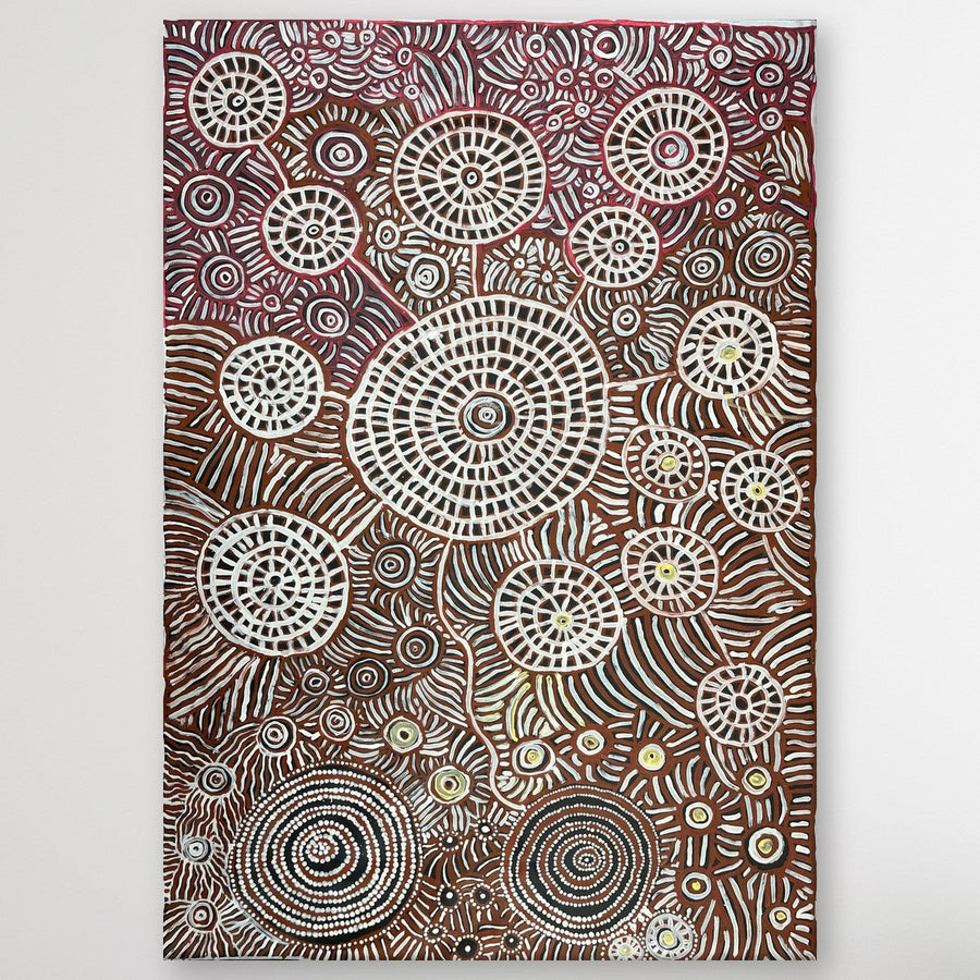 "Kapi Tjukul (Rock Holes)" Yaritji Heffernan 144cm x 100cm