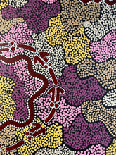 Load image into Gallery viewer, “Fire Dreaming" Maureen Nampijinpa Hudson 100cm x 120cm