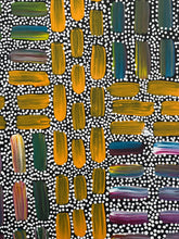 Load image into Gallery viewer, "Bush Yam Dreaming" by Natalie Mills 210cm x 80cm
