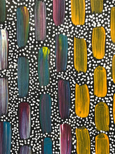 Load image into Gallery viewer, "Bush Yam Dreaming" by Natalie Mills 210cm x 80cm