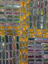 Load image into Gallery viewer, "Bush Yam Dreaming" by Natalie Mills 210cm x 80cm