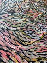 Load image into Gallery viewer, "Bush Medicine Leaves" by Jeannie Petyarre (Pitjara) 99cm x 200cm