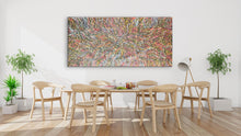 Load image into Gallery viewer, "Bush Medicine Leaves" by Jeannie Petyarre (Pitjara) 99cm x 200cm