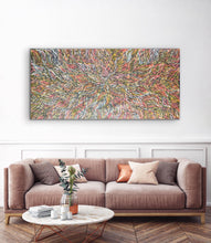 Load image into Gallery viewer, "Bush Medicine Leaves" by Jeannie Petyarre (Pitjara) 99cm x 200cm
