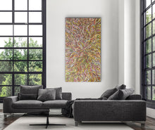 Load image into Gallery viewer, "Bush Medicine Leaves" Jeannie Pitjara 111cm x 201cm