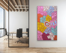 Load image into Gallery viewer, "Womens Ceremony" Glenys Gibson Napaltjarri 200cm x 117cm