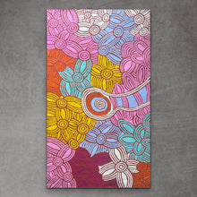 Load image into Gallery viewer, "Womens Ceremony" Glenys Gibson Napaltjarri 200cm x 117cm