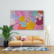 Load image into Gallery viewer, "Womens Ceremony" Glenys Gibson Napaltjarri 200cm x 117cm