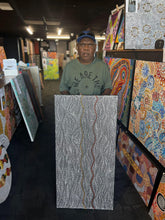 Load image into Gallery viewer, "Seed Dreaming" Marshall Jangala Robertson 61cm x 121cm