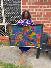 Load image into Gallery viewer, "Pukara" (Umatji Tjitayi) Susan Tjitayi 88cm x 60cm