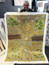 Load image into Gallery viewer, "Bush Banana & Beans" Nancy Martin Napangarti 116cm x 148cm