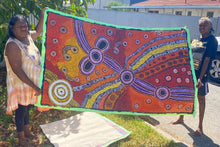 Load image into Gallery viewer, "Minimya Malilia-Nya" Teresa Baker Tunkin & Clarise Tunkin 200cm x 111cm