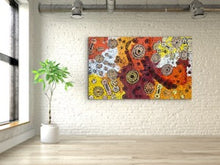 Load image into Gallery viewer, "Minyma Malilu-nya" Teresa Baker Tunkin & Joanne Ken 201cm x 120cm.