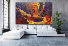 Load image into Gallery viewer, "Minyma Malilu-nya" original Aboriginal painting by Teresa Baker Tunkin, 295cm x 170cm - authentic Indigenous Australian artwork