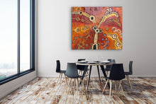 Load image into Gallery viewer, "Minyma Malilu" Teresa Baker Tunkin 96cm x 116cm.