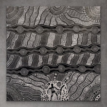 Load image into Gallery viewer, "Spirit Man" Stephen Martin Pitjara 100cm x 100cm
