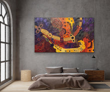 Load image into Gallery viewer, "Minyma Malilu-nya" original Aboriginal painting by Teresa Baker Tunkin, 295cm x 170cm - authentic Indigenous Australian artwork