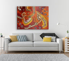 Load image into Gallery viewer, "Minyma Malilu" Teresa Baker Tunkin 121cm x 91cm