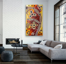 Load image into Gallery viewer, "Minyma Malilu" Teresa Baker Tunkin 200cm x 108cm