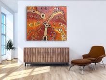 Load image into Gallery viewer, "Minyma Malilu" Teresa Baker Tunkin 96cm x 116cm.