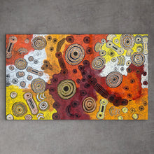 Load image into Gallery viewer, "Minyma Malilu-nya" Teresa Baker Tunkin & Joanne Ken 201cm x 120cm.