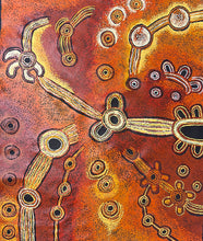Load image into Gallery viewer, "Minyma Malilu" Teresa Baker Tunkin 96cm x 116cm.