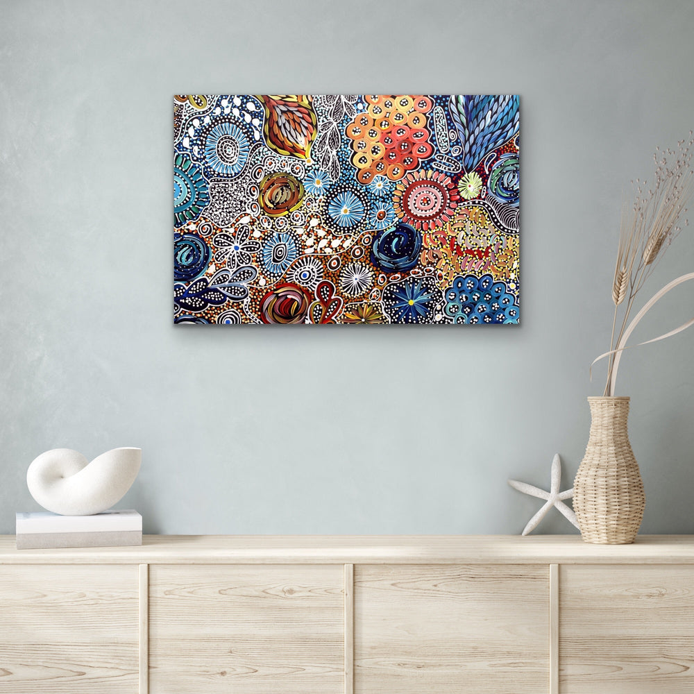 Christmas Gift Guide. Aboriginal Canvas Prints That Make Truly Meaningful Presents