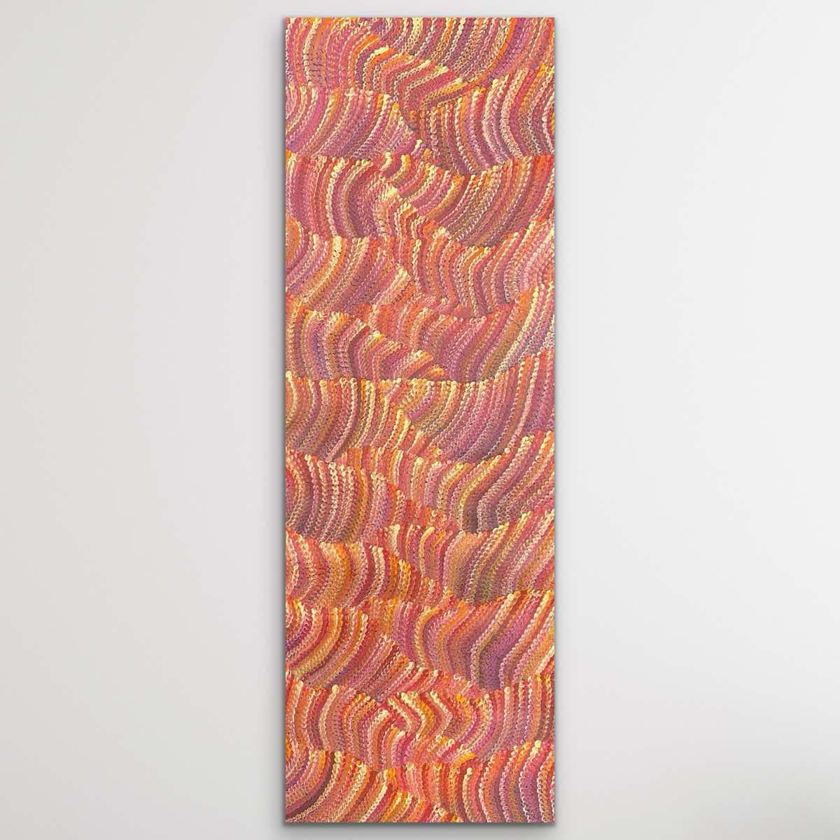 "Sand Dunes (Tali)" Maureen Nampijinpa Hudson 120cm x 41cm