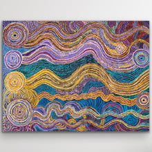 Load image into Gallery viewer, "Pututju" original Aboriginal painting by Rhoda Tjitayi, 198cm x 148cm - authentic Indigenous Australian artwork
