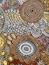 Load image into Gallery viewer, &quot;Budgerigar Dreaming &amp; Bush Tucker&quot; Julieanne Nungurrayi Turner 119cm x 79cm
