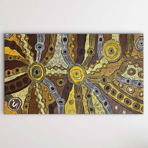 "Minma Malilu" Clarise Tunkin 146cm x 81cm