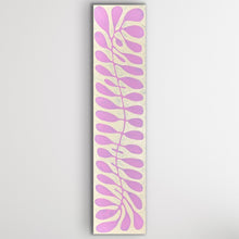 Load image into Gallery viewer, "Bended Acacia Leaves (Watiya Tjuta)" original Aboriginal painting by Debra Nangala McDonald, 122cm x 29cm - authentic Indigenous Australian artwork
