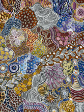 Load image into Gallery viewer, "My Country (Utopia)" original Aboriginal painting by Janet Golder Kngwarreye, 201cm x 149cm - authentic Indigenous Australian artwork
