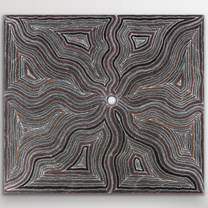 "Water Dreaming" Marshall Jangala Robertson 235cm x 205cm
