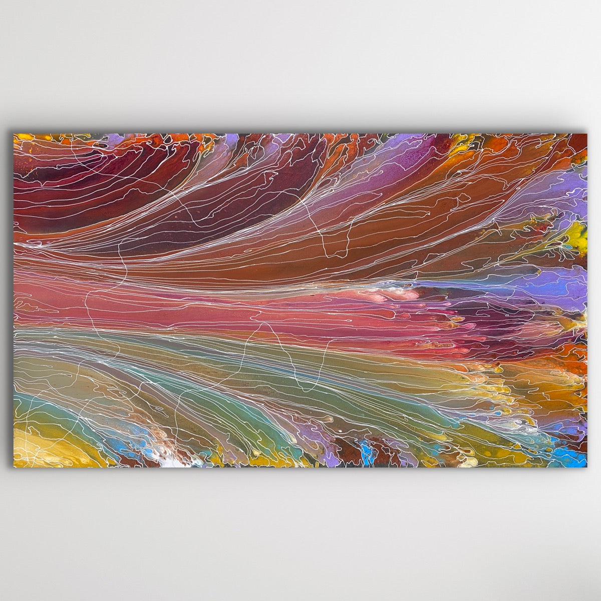 "Pantu (Salt Lake)" Janice Stanley 199cm x 116cm