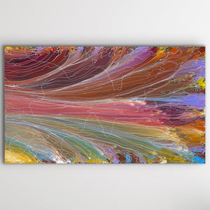 "Pantu (Salt Lake)" Janice Stanley 199cm x 116cm