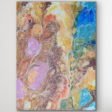 Load image into Gallery viewer, "Pantu (Salt Lake)" original Aboriginal painting by Janice Stanley, 120cm x 87cm - authentic Indigenous Australian artwork
