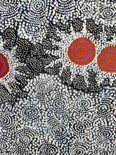 Load image into Gallery viewer, "Seven Sisters" Maureen Nampijinpa Hudson 120cm x 42cm
