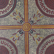 Load image into Gallery viewer, "My Country" Stephen Pitjara 95cm x 95cm
