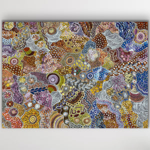 "My Country (Utopia)" Janet Golder Kngwarreye 201cm x 149cm