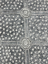 Load image into Gallery viewer, "My Homeland, Blackwater Rockhole (Papunya)" original Aboriginal painting by Debra Nangala McDonald, 201cm x 155cm - authentic Indigenous Australian artwork
