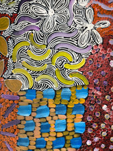 Load image into Gallery viewer, Karen Bird Ngale with original painting "Awelye" - Aboriginal artist
