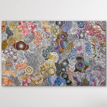 Load image into Gallery viewer, "My Country (Utopia)" original Aboriginal painting by Janet Golder Kngwarreye, 182cm x 116cm - authentic Indigenous Australian artwork
