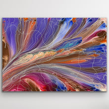 Load image into Gallery viewer, "Pantu (Salt Lake)" original Aboriginal painting by Janice Stanley, 125cm x 90cm - authentic Indigenous Australian artwork
