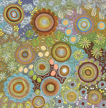 Load image into Gallery viewer, &quot;Budgerigar Dreaming&quot; Julieanne Nungurrayi Turner 95cm x 95cm *
