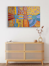 Load image into Gallery viewer, &quot;Women&#39;s Dreaming&quot; Debra Nangala McDonald 120cm x 80cm
