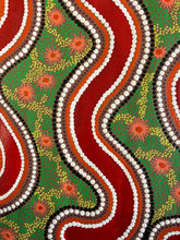 Load image into Gallery viewer, &quot;Sand Dunes (Ngalyarrpa)&quot; Vivienne Nakamarra Kelly 117cm x 88cm
