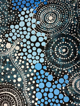 Load image into Gallery viewer, &quot;Womens Ceremony Tools and the Ngapa Jukuppa&quot; Roxanne Napaljarri Collins 91cm x 89cm
