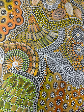 Load image into Gallery viewer, &quot;My Country (Utopia)&quot; Janet Golder Kngwarreye 124cm x 70cm
